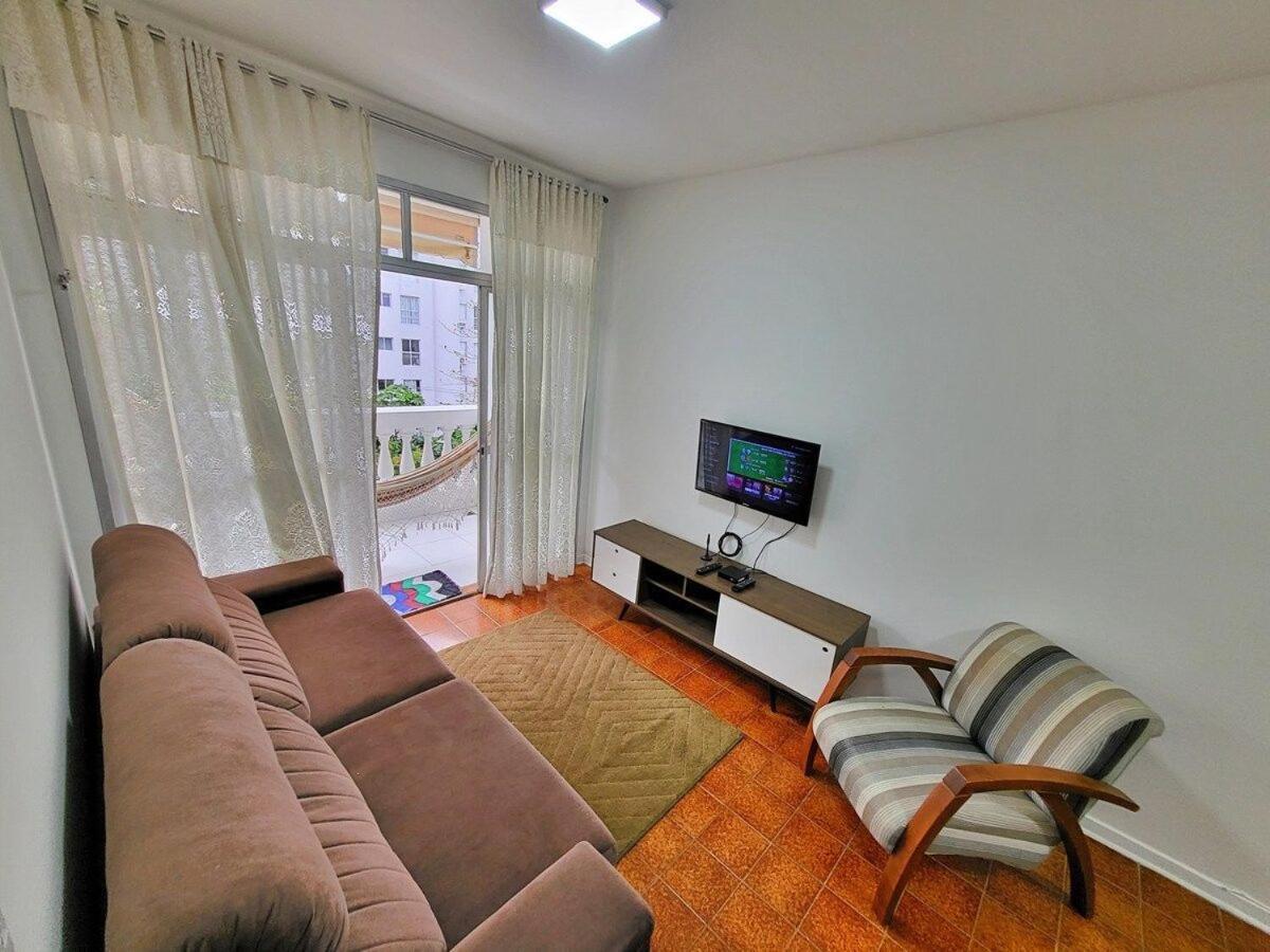 Ap 02 Dorms - Enseada - Com Sacada, Ar-Cond, Wi-Fi, 01 Vaga, Lado Praia Guarujá Kültér fotó